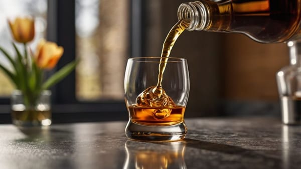 Building a Minimalist Whiskey Bar at Home